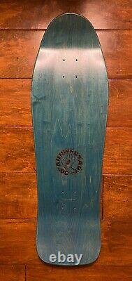 Santa Cruz Bigfoot 30th Anniversary Skateboard Deck NATURAL/BLUE 31.275