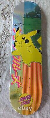 Santa Cruz Decks Pokemon Blind Bag Skateboard Deck Pikachu New in Shrink Wrap