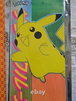 Santa Cruz Decks Pokemon Blind Bag Skateboard Deck Pikachu New in Shrink Wrap