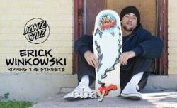 Santa Cruz Erick Winkowski Ghost Preissue Skateboard Deck New