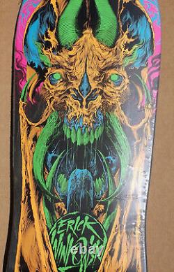 Santa Cruz Erick Winkowski Primeval Blacklight Skateboard Deck Rare