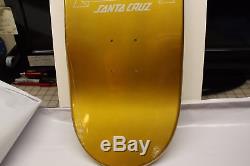 Santa Cruz Filthy Rich Gold Foil Extra Rare Garbage Pail Kids Skateboard Deck