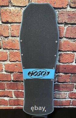 Santa Cruz Hosoi Prototype Blue Street Model (NHS) Skateboard Deck Vintage 1987