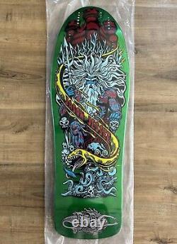 Santa Cruz Jason Jessee Metallic Green Neptune Skateboard Deck