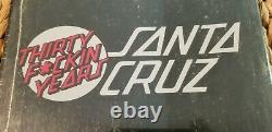 Santa Cruz Jason Jessee Neptune Skateboard Deck Vintage NOS Black Dipped Rare