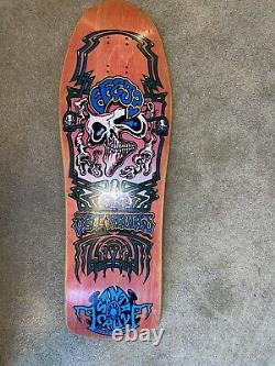 Santa Cruz Jeff Hedges Vintage NOS Original Skateboard Deck RARE