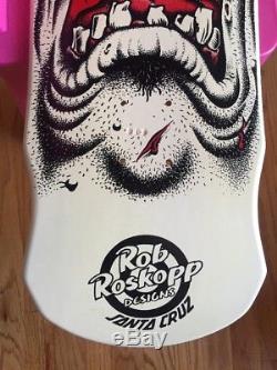 Santa Cruz Rob Roskopp Face Skateboard Rare Reissue 2012