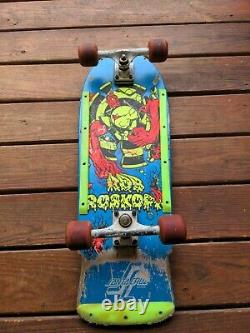 Santa Cruz Rob Roskopp Vintage Skateboard 1980's