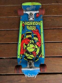Santa Cruz Rob Roskopp Vintage Skateboard 1980's
