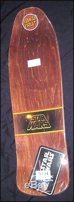 Santa Cruz Star Wars Lucas Films Skateboard Deck -RANCOR Fight scene RARE