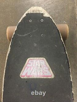 Santa Cruz Star Wars Millennium Falcon Skateboard Deck Longboard Complete RARE