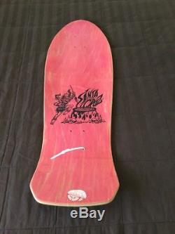 Santa Cruz Steve Alba Tiger Skateboard Deck Salba, NOS, 1990, Mint