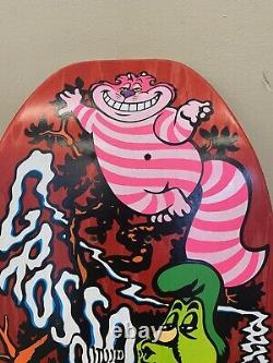 Santa Cruz X Jeff Grosso C&D Alice Skateboard Deck Red Stain