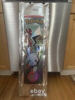 Santa Cruz X Pokemon Blind Bag Skateboard Deck 8.0 x 31.6 EMPTY
