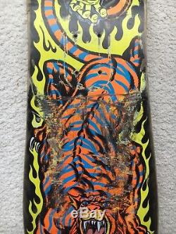 Santa cruz skateboard salba tiger Og Vintage