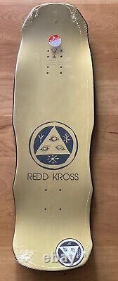 Sealed NOS Welcome Redd Kross Darklord 9.75 Old School Vintage Deck Black Gold