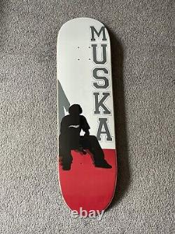Shortys Chad Muska Silhouette Red 8.0 Skateboard Deck FAST FREE SHIPPING LOOK