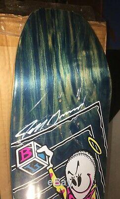 Signed Black Label Emergency Jeff Grosso Ragdoll skateboard Deck Schmitt Stix