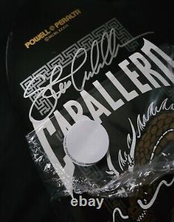 Signed Steve Caballero Powell Peralta Chinese Dragon Gold Black deck auto NOS