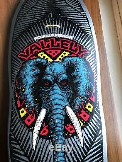 Silver Mike Vallely NOS Powell Peralta Skateboard Deck NOT A REISSUE