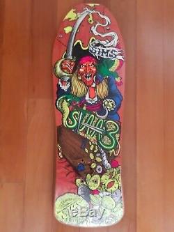 Sims Kevin Staab Pirate OG Original NOS 80s Vintage Skateboard Deck Carpet Ship