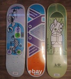 Skateboard 6 deck lot (NEW) + 1 signed deck