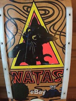 Skateboard Vintage Natas SMA Santa Cruz Original Mini Deck 1980's Complete