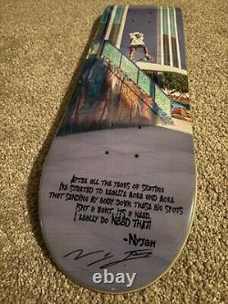 Skateboard decks Nyjah Huston