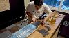 Skilled Korean Skateboard Maker Process Of Making Longboard