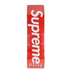 Spring/Summer 2022 Supreme Uncut Box Logo Skateboard Deck Red Size 8.0