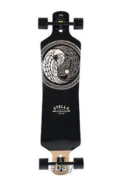 Stella 40 Downhill Dropthrough Yin/Yang Longboard with 7 ply Canadian Maple