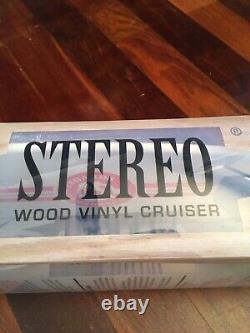 Stereo Skateboards Wood Vinyl Cruiser Board BNIB Jason Lee My Name Is Earl
