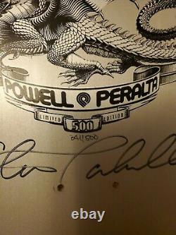 Steve Caballero 25th Anniversary Autographed / numbered Powell Peralta deck