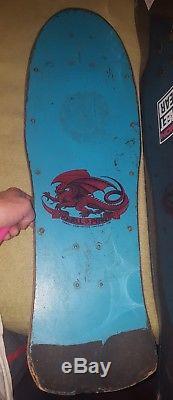 Steve Caballero Powell Peralta Skateboard 1980s ORIGINAL Chinese Dragon Deck