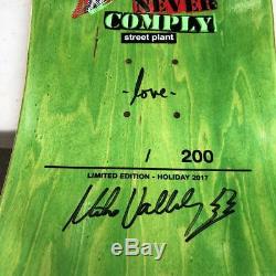 Street Plant Mike Vallely PUBLIC DOMAIN ELEPHANT AUTOGRAPHED Deck Powell Peralta