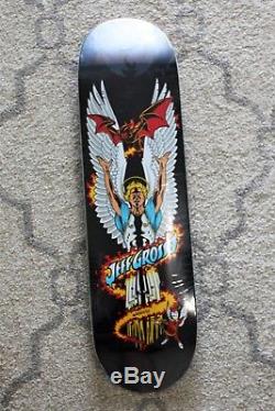 Super Rare Jeff Grosso Archangel Black Label Skateboard Deck Mint