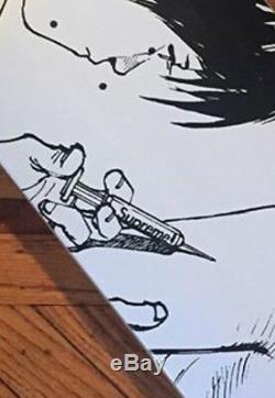 Supreme Akira Syringe Skateboard Deck FW17 Manga Anime Box Logo Katsuhiro Otomo