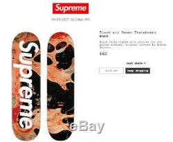 Supreme Blood and Semen Skateboard Deck FW17