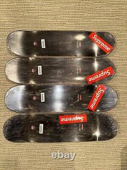 Supreme Decks (4) Camo Set Brand New Complete! Rare Find! Original Wrapping