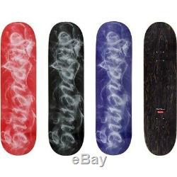 Supreme FW19 SMOKE Skateboard Deck (Set of 3) Free Shipping & Stickers