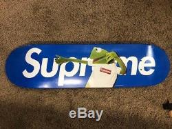 Supreme Kermit The Frog Skateboard Deck Blue