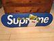 Supreme NYC x Kermit Terry Richardson Box Logo Skate Board Skateboard Deck Blue