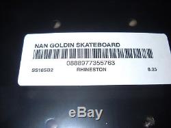 Supreme/Nan Goldin Kim in Rhinestones Skateboard Deck (in Plastic)