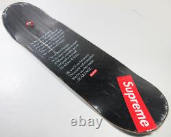 Supreme Scarface Shower Scene Skateboard Deck F/w 2017 100% Authentic