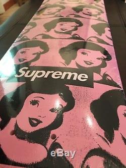 Supreme Snow White Pink Skateboard