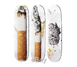 Supreme Urs Fischer Cigarette Skateboard Skate Deck Set