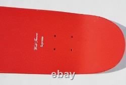 Supreme Vintage Skate Deck Red Logo Print Skateboard Deck