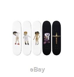 Supreme X Chapman Brothers Skateboard Deck Set Of 5 Artwork Art 2012 Hirst Box