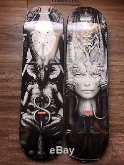 Supreme X H. R. Giger Skateboard Decks The Spell IV & Li II Set F/W 2014