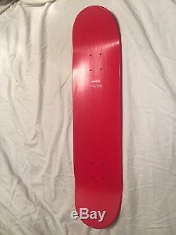 Supreme x Kermit Terry Richardson Box Logo Skateboard Deck Red